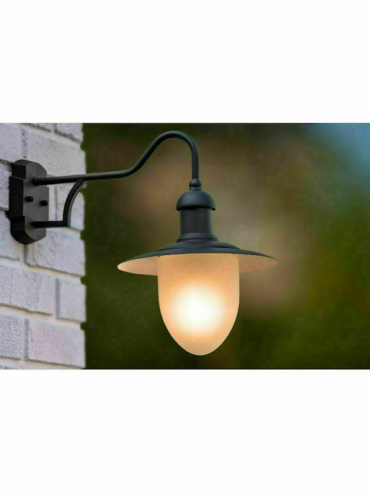 Lucide Lightning Aruba Wall-Mounted Outdoor Hat Light E27 IP44