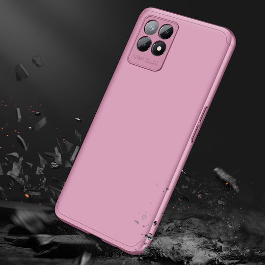 GKK 360 Full Cover Πλαστικό Ροζ Χρυσό (Realme 8i)