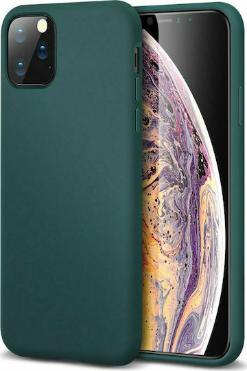 Sonique Liquid Back Cover Σιλικόνης Πράσινο Dark Green (iPhone 11)