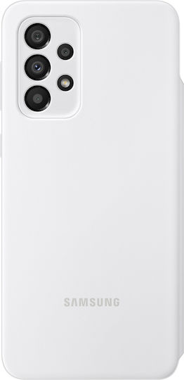 Samsung S View Wallet Cover Δερματίνης / Πλαστικό Λευκό (Samsung Galaxy A33)