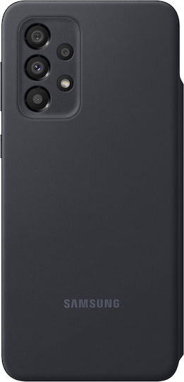 Samsung S View Wallet Cover Synthetic Leather / Plastic Black (Galaxy A33 5G)