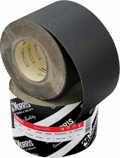 Morris Sandpaper Sanding Roll K40 115mmx1m