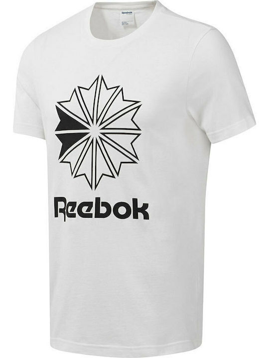 Reebok Classics Αθλητικό Ανδρικό T-shirt Λευκό με Λογότυπο