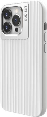 Nudient Bold Plastic Back Cover Chalk White (iPhone 13 Pro)