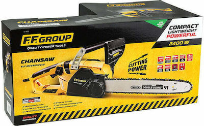 F.F. Group ELC 40/2400 Plus Electric Chainsaw 6.3kg with Bar 40.5cm