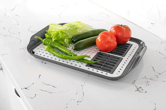 Viosarp Plastic White Sink Strainer 40x30cm