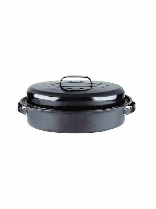 Chios Hellas Νο36 Dutch Oven Oval mit Grillrost 36x26cm 1Stück