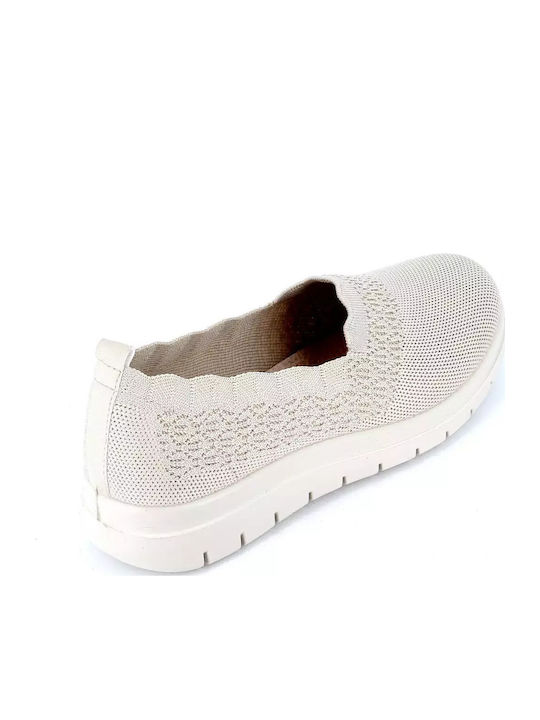 Анатомични Дамски Slip-On Бежови