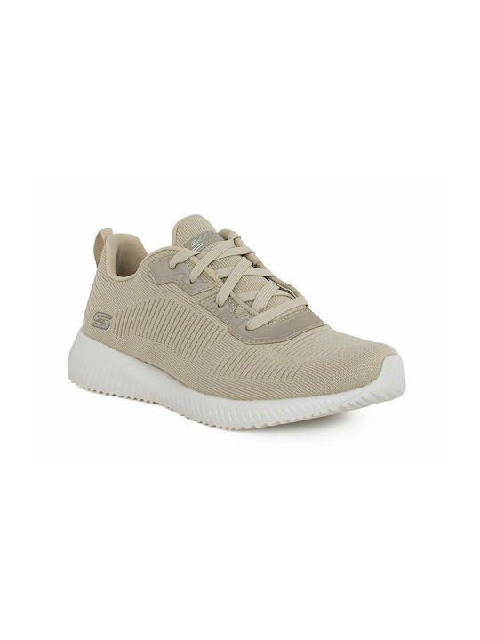 Bobs Squad Tough Talk Sport Shoes Running Beige