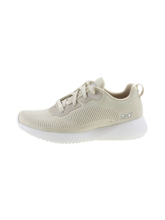 Bobs Squad Tough Talk Sport Shoes Running Beige