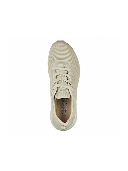 Bobs Squad Tough Talk Sport Shoes Running Beige