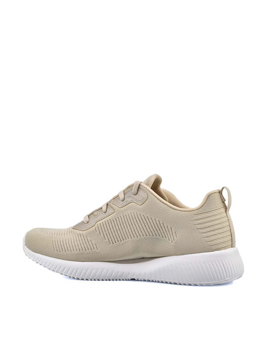 Bobs Squad Tough Talk Sport Shoes Running Beige