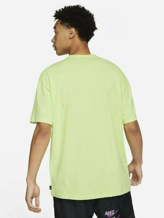 Nike Essentials Ανδρικό T-shirt Κίτρινο Μονόχρωμο