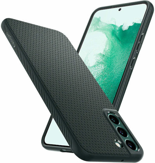 Spigen Liquid Air Back Cover Silicone Abyss Green (Galaxy S22+)