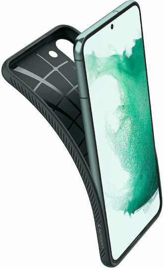 Spigen Liquid Air Back Cover Silicone Abyss Green (Galaxy S22+)