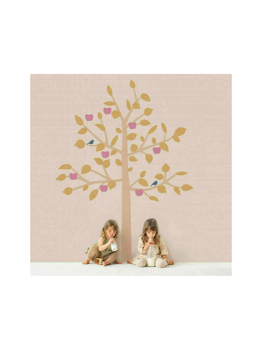 Mimi'lou Kids Wall Sticker Big Apple Tree Baby Blue