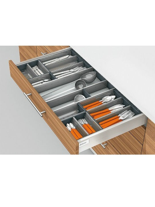 Blum Orga Line Drawer Dividers Inox in Silver Colour 48x60cm