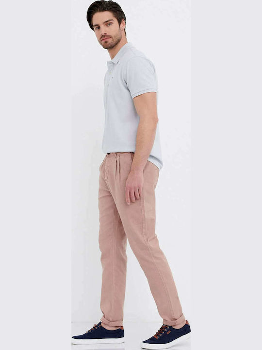 Trousers Chino in Regular Fit Pink