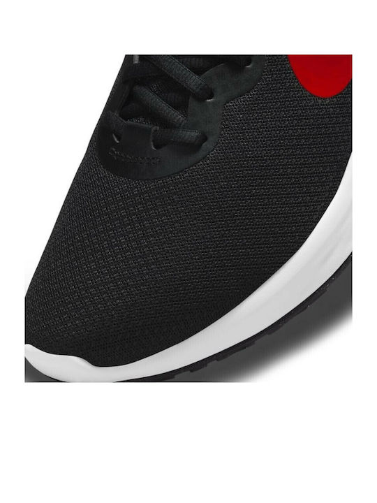 Revolution 6 Next Nature Ανδρικά Αθλητικά Παπούτσια Running Black / University Red / Anthracite