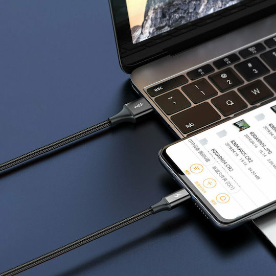 Baseus Rapid Series 3-in-1 Braided USB to Lightning / Type-C / micro USB 1.2m 3.5A Cable (CAJS000001)