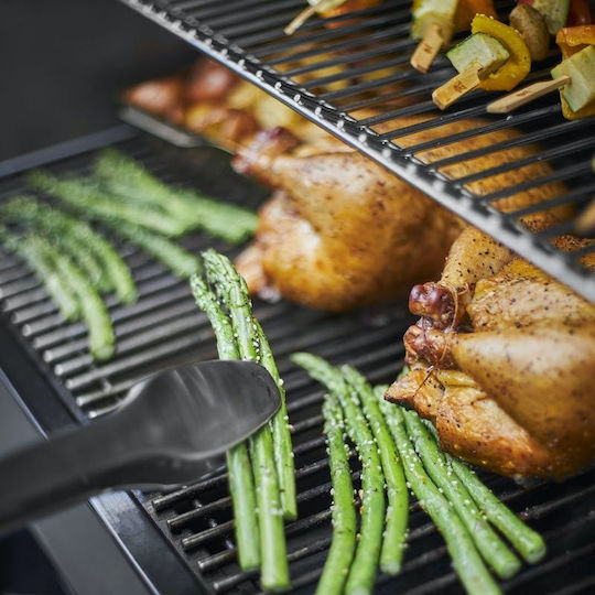 Weber Smokefire EX6 GBS Ανοξείδωτη Ψησταριά Pellet με Καπνιστήρι 91x46εκ.