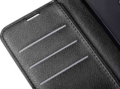 Naxius Synthetic Leather Wallet Black (Xiaomi Mi 8 Lite)