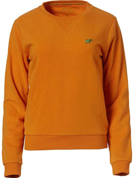 Damen Sweatshirt Gold Fusion