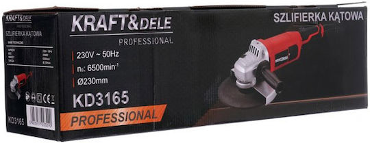 Kraft & Dele Τροχός 230mm Ρεύματος 2950W