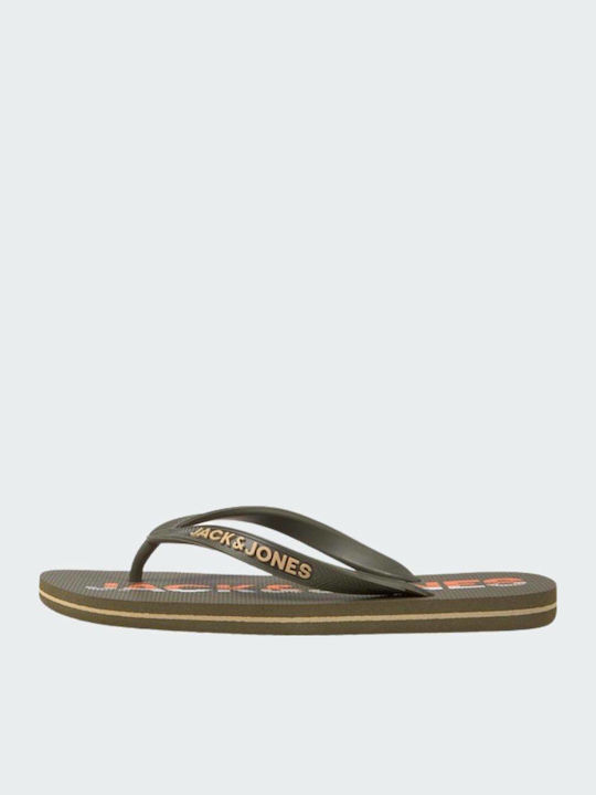 Παιδικές Σαγιονάρες Flip Flops Χακί