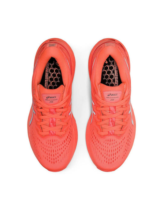 Gel-Kayano 28 Lite-Show Sport Shoes Running Lite Show / Sun Coral