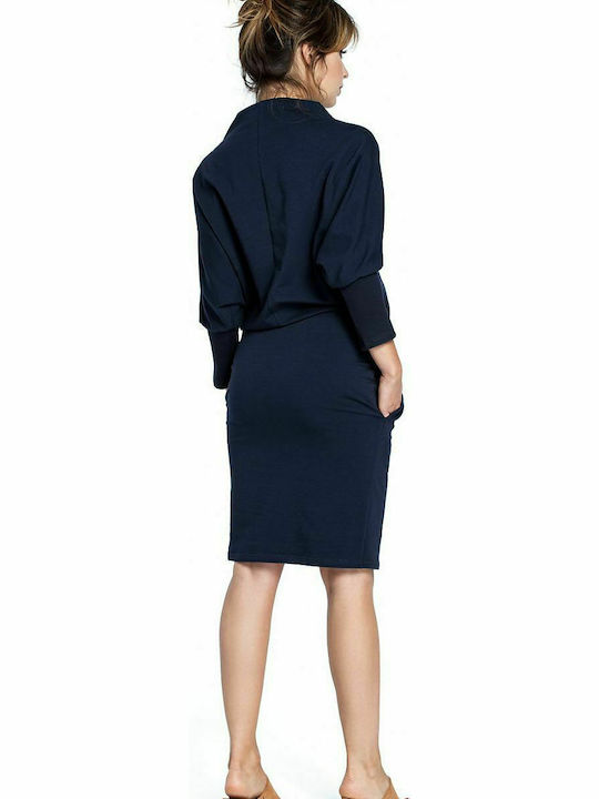 BeWear Midi Kleid Marineblau