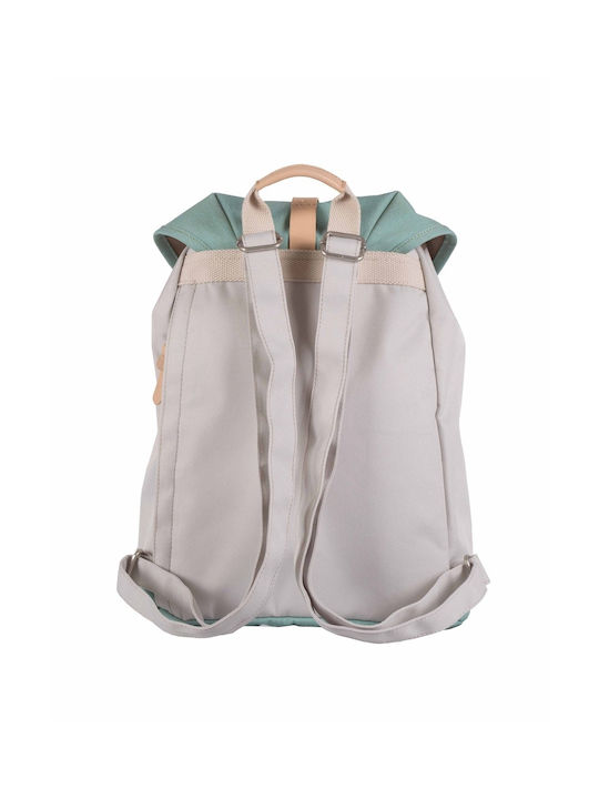 Doughnut Frement Cambridge Women's Fabric Backpack Gray/Green 9.5lt