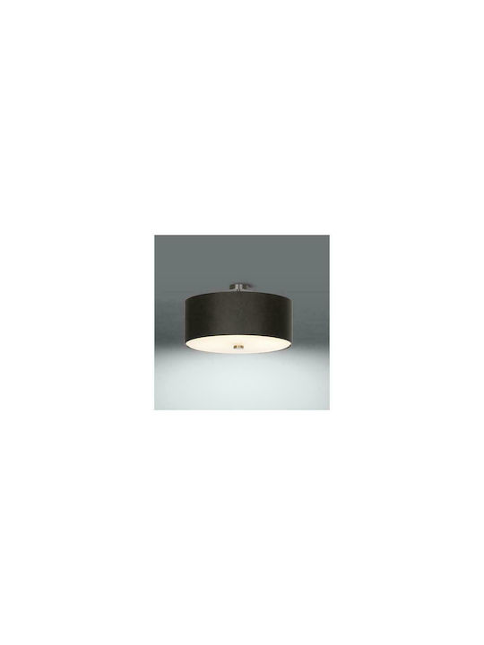 Sollux Skala 30 Modern Fabric Ceiling Light with Socket E14 30pcs Black