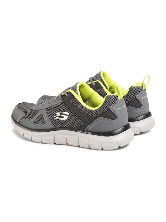 Lite-weight Qtr Overlay Sport Shoes Running Gray