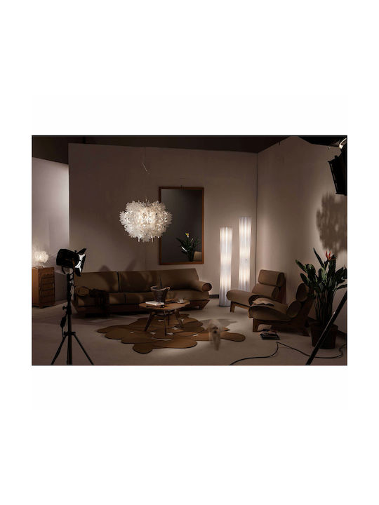 Slamp Bach XL Floor Lamp H161xW31.5cm. with Socket for Bulb E27 Gold