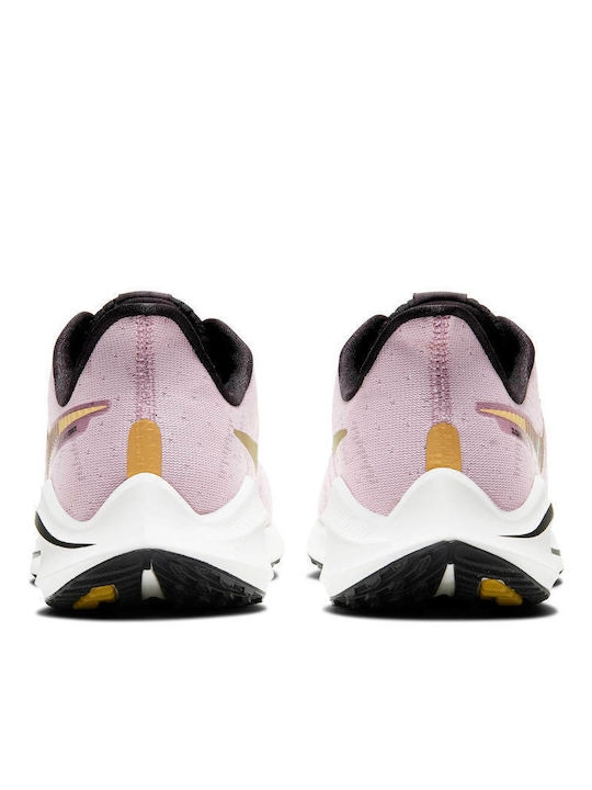 Air Zoom Vomero 14 Sport Shoes Running Plum Chalk / Metallic Gold / Infinite Gold