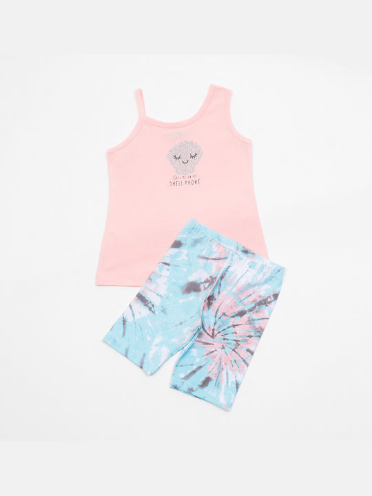 Trax Kids Set with Shorts Summer 2pcs Pink