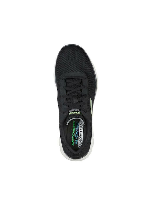 Flex Advantage 4.0 Ανδρικά Αθλητικά Παπούτσια Running Μαύρα