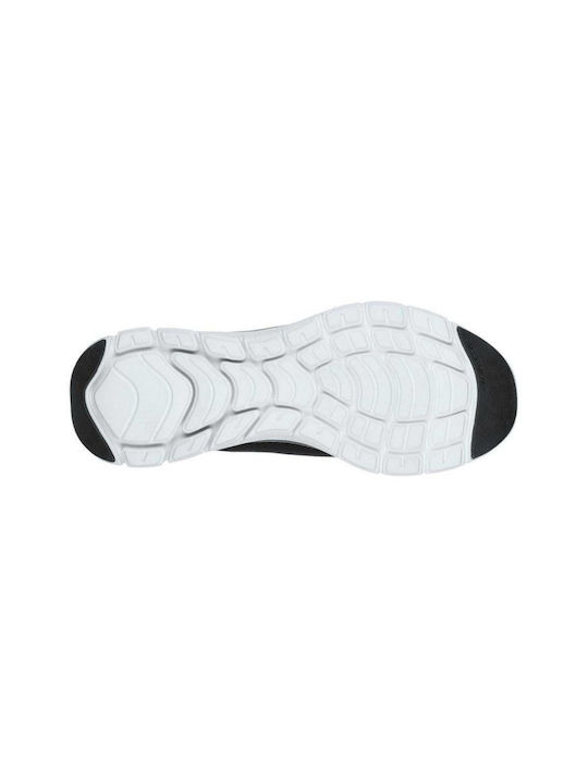 Flex Advantage 4.0 Ανδρικά Αθλητικά Παπούτσια Running Μαύρα