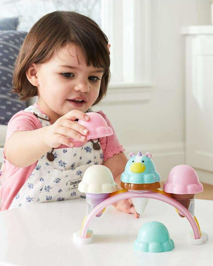 Skip Hop Jucărie de Stivuire Sweet Scoops Ice Cream Set pentru 24++ Luni