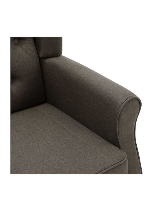 С поставка за крака Сив 68x78x94см