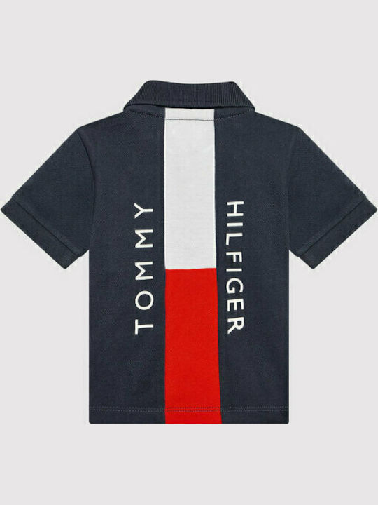 Παιδικό Polo Κοντομάνικο Navy Μπλε