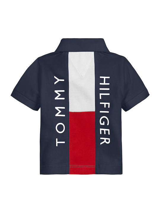 Παιδικό Polo Κοντομάνικο Navy Μπλε