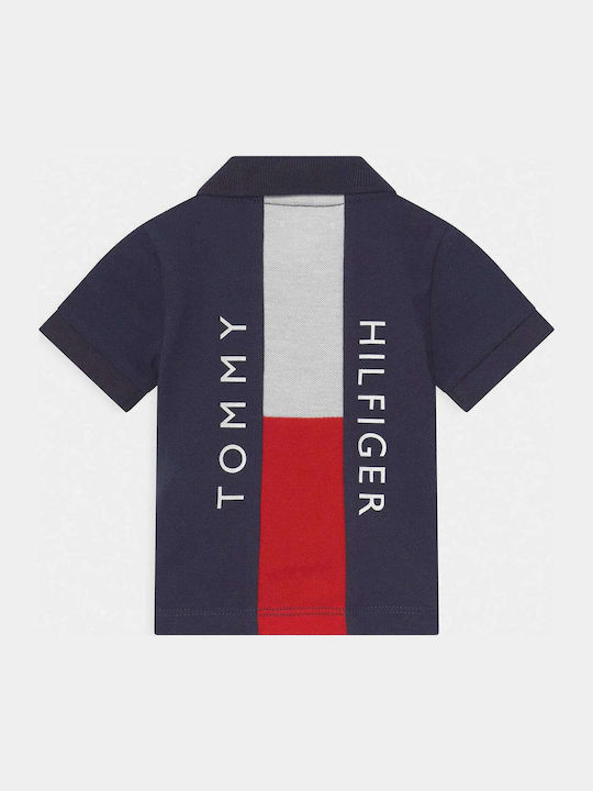 Παιδικό Polo Κοντομάνικο Navy Μπλε