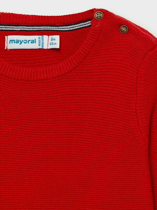 Mayoral Kids' Blouse Long Sleeve Red