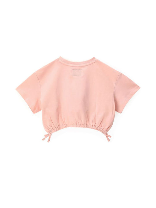 Original Marines Kinder-Crop-Top Kurzarm Rosa