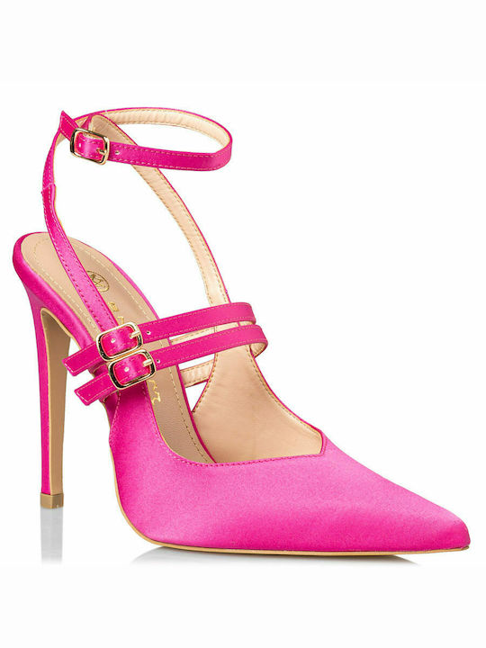 Envie Shoes Fuchsia Heels