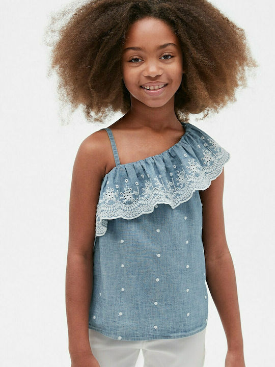 GAP Children's Blouse Sleeveless Blue