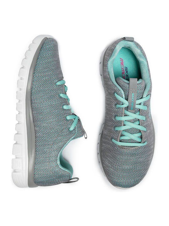 Graceful Twisted Fortune Sport Shoes Running Gray