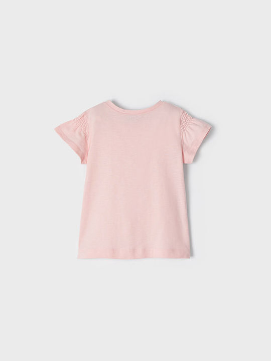 Mayoral Kids Blouse Short Sleeve Pink